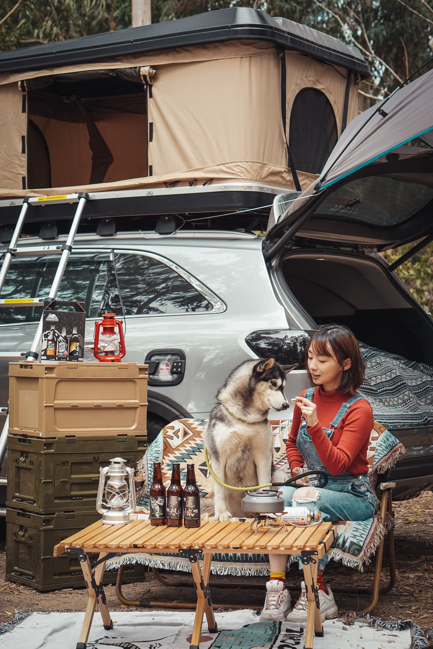 Car Roof Camping Experience - One Day Experience